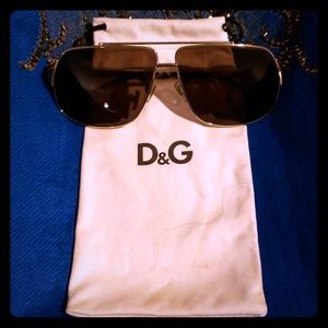 Dolce & Gabbana Pilot Aviator Sunglasses